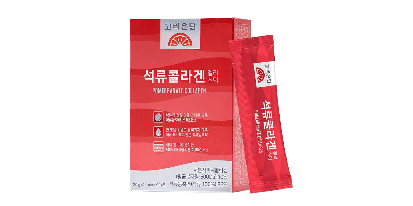 KOREA EUNDAN Pomegranate Collagen Jelly Stick