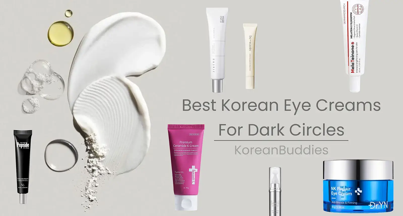 Best Korean Eye Creams For Dark Circles
