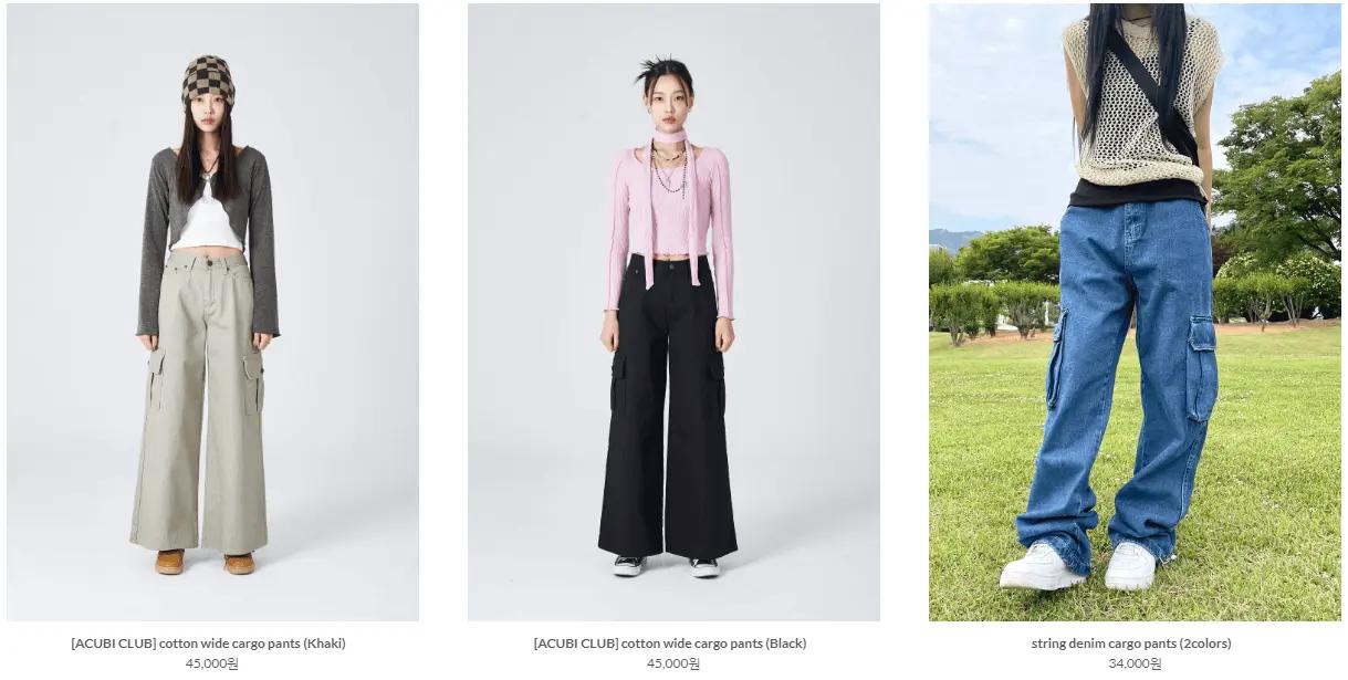 Acubi-club Cargo Pants Samples 2