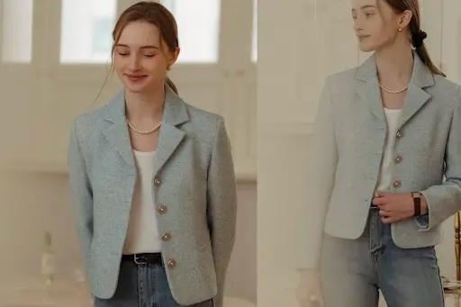 [TILL I DIE] Grace Tweed Jacket 