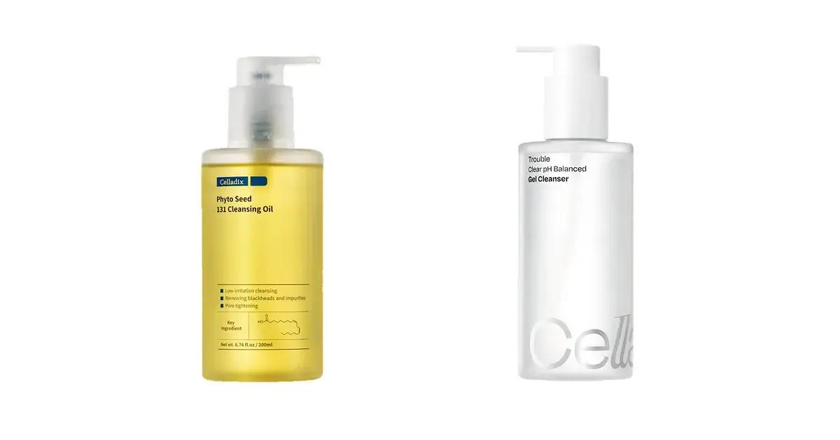 Celladix 131 Cleansing Oil & Trouble Clear pH Balanced Gel Cleanser