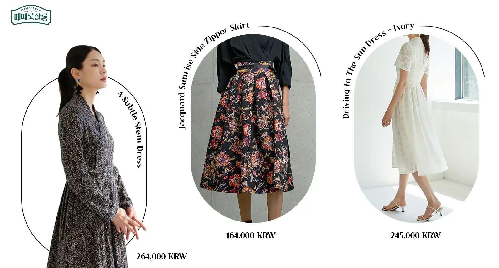 Teterot Salon, modern hanbok dresses