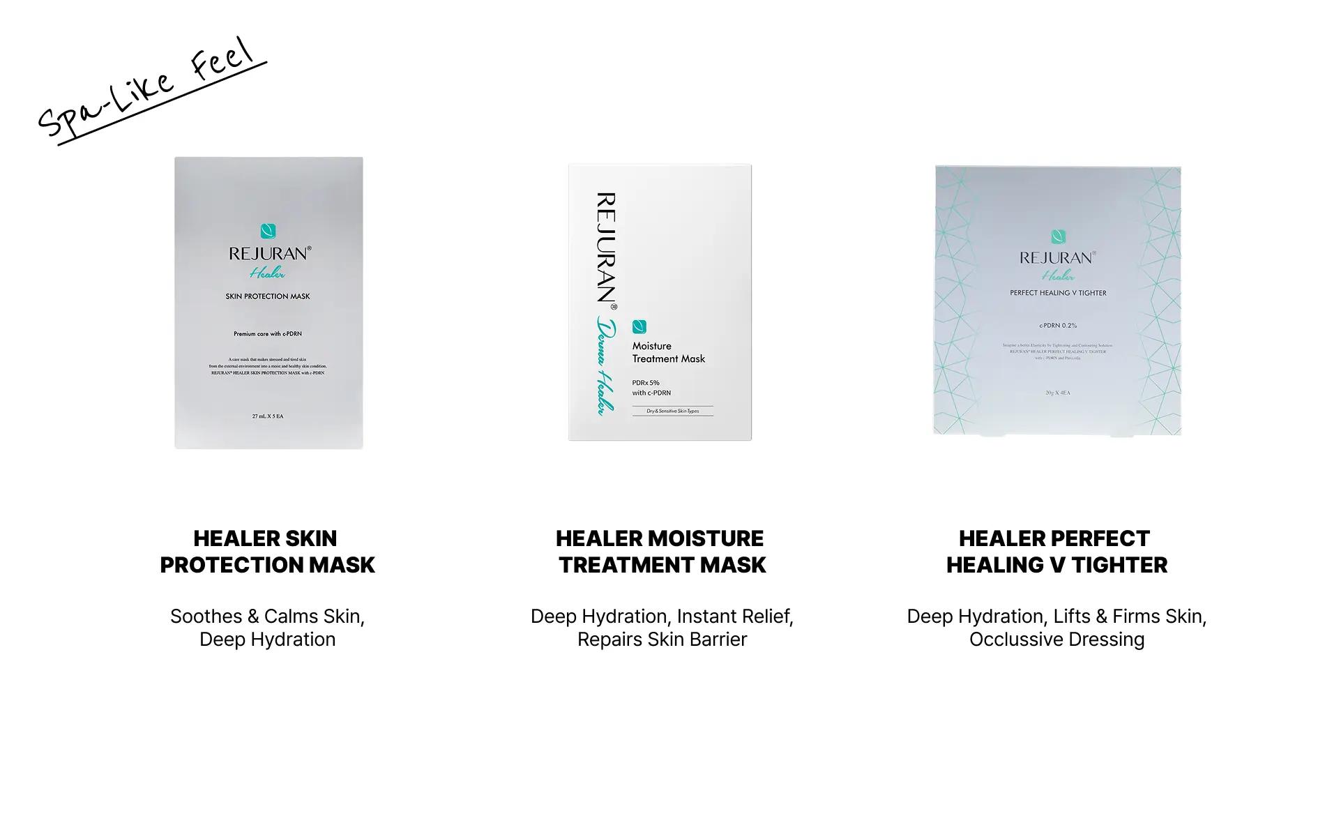 Rejuran sheet masks - 3 types