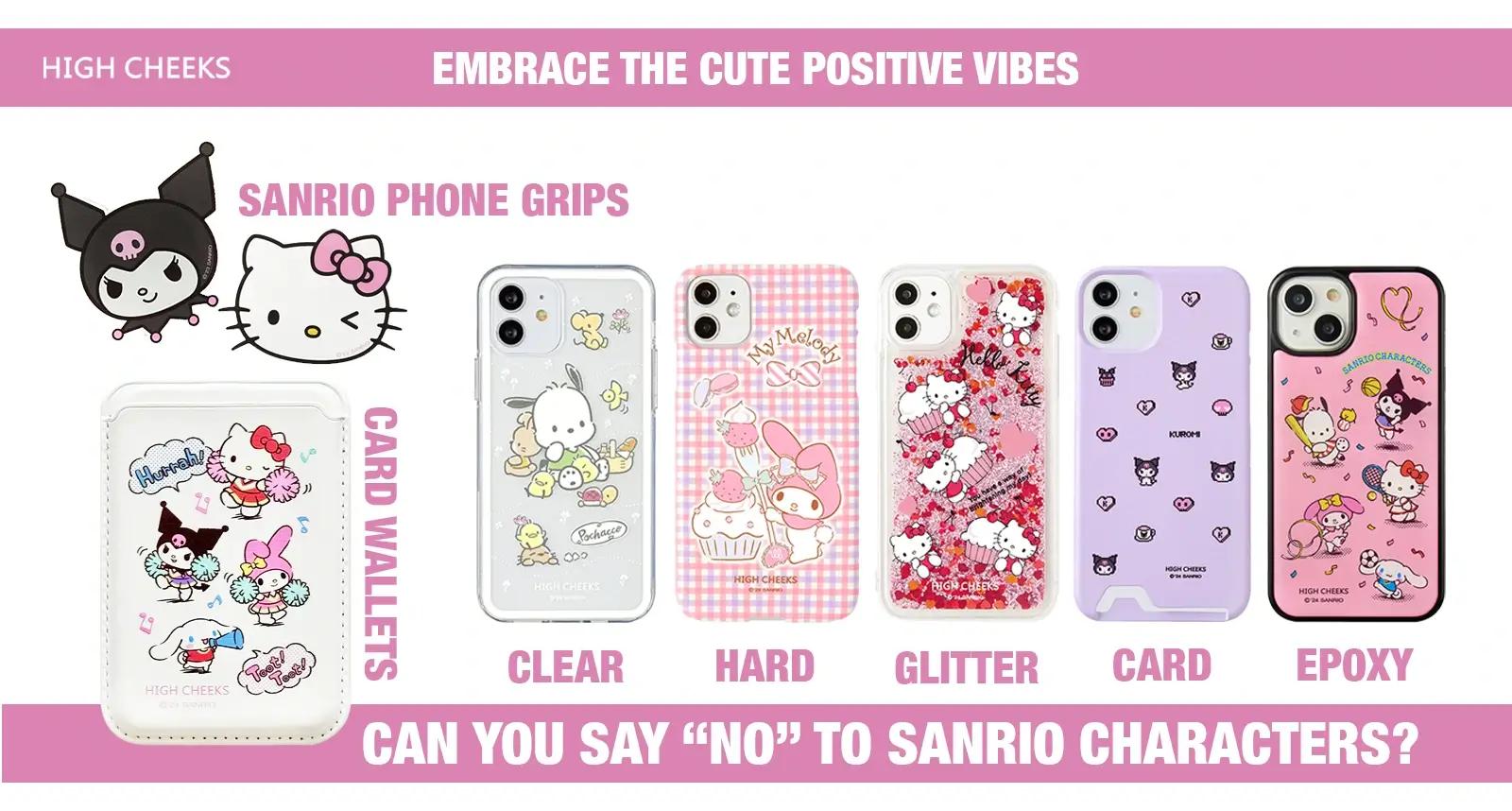 High Cheeks cute Sanrio phone cases